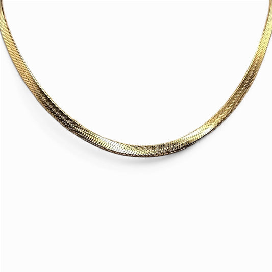 SNAKE CHAIN NECKLACE – Lakris Jewelry