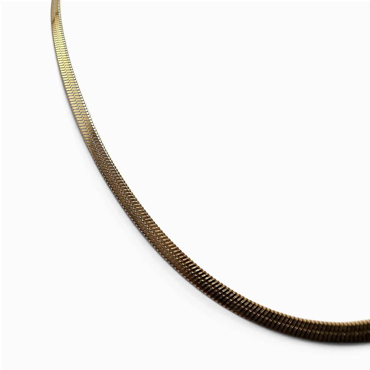 SNAKE CHAIN NECKLACE – Lakris Jewelry