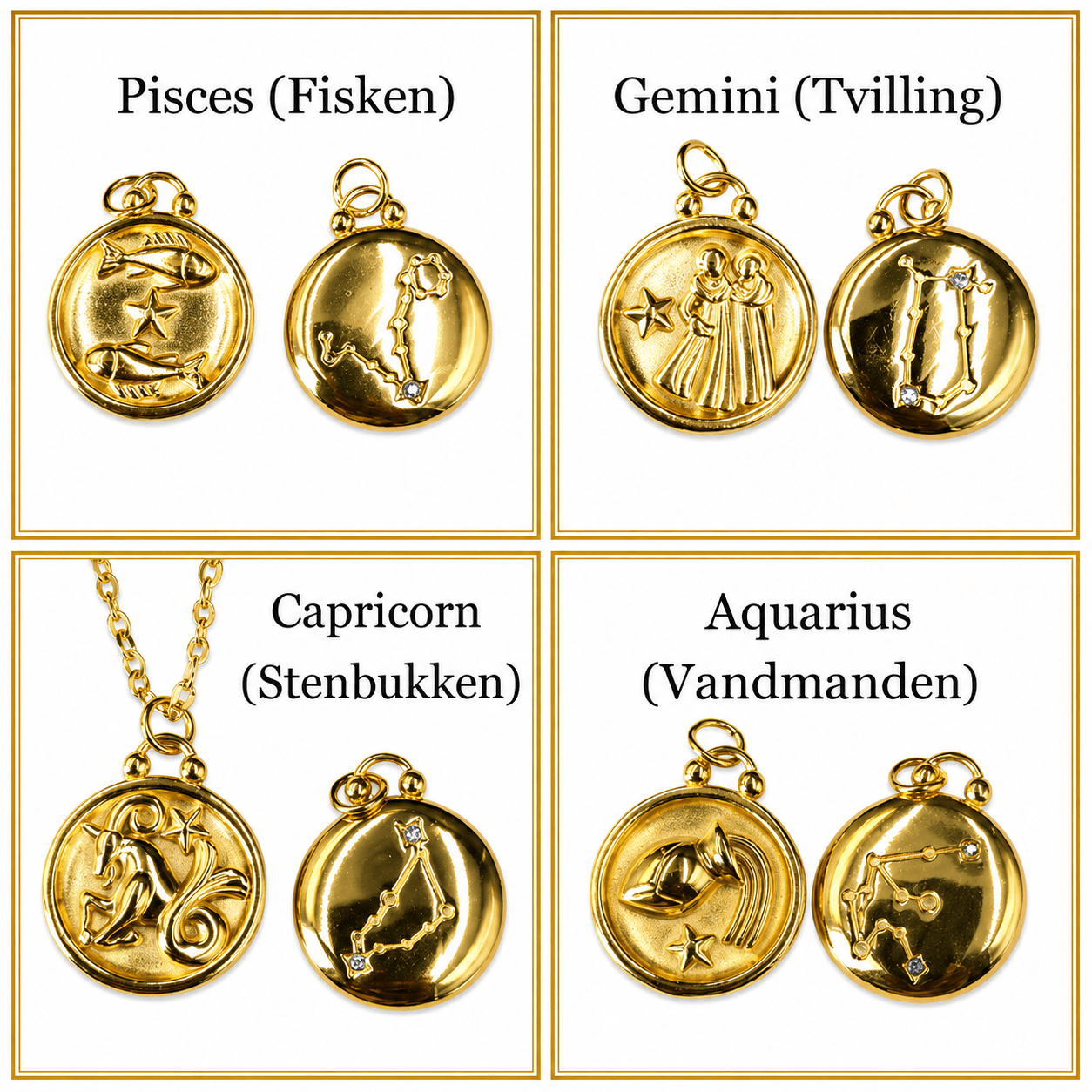 DOUBLE ZODIAC – Lakris Jewelry