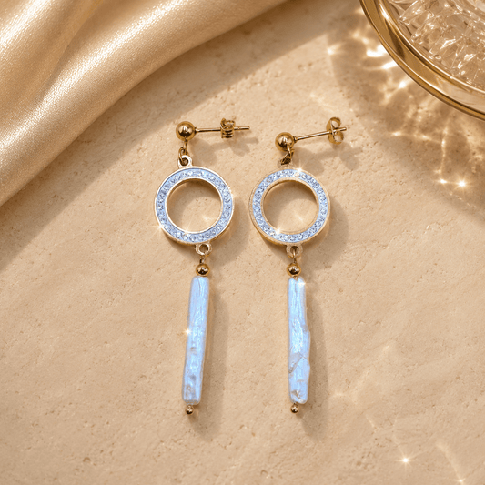 HALO GRACE EARRINGS – Lakris Jewelry