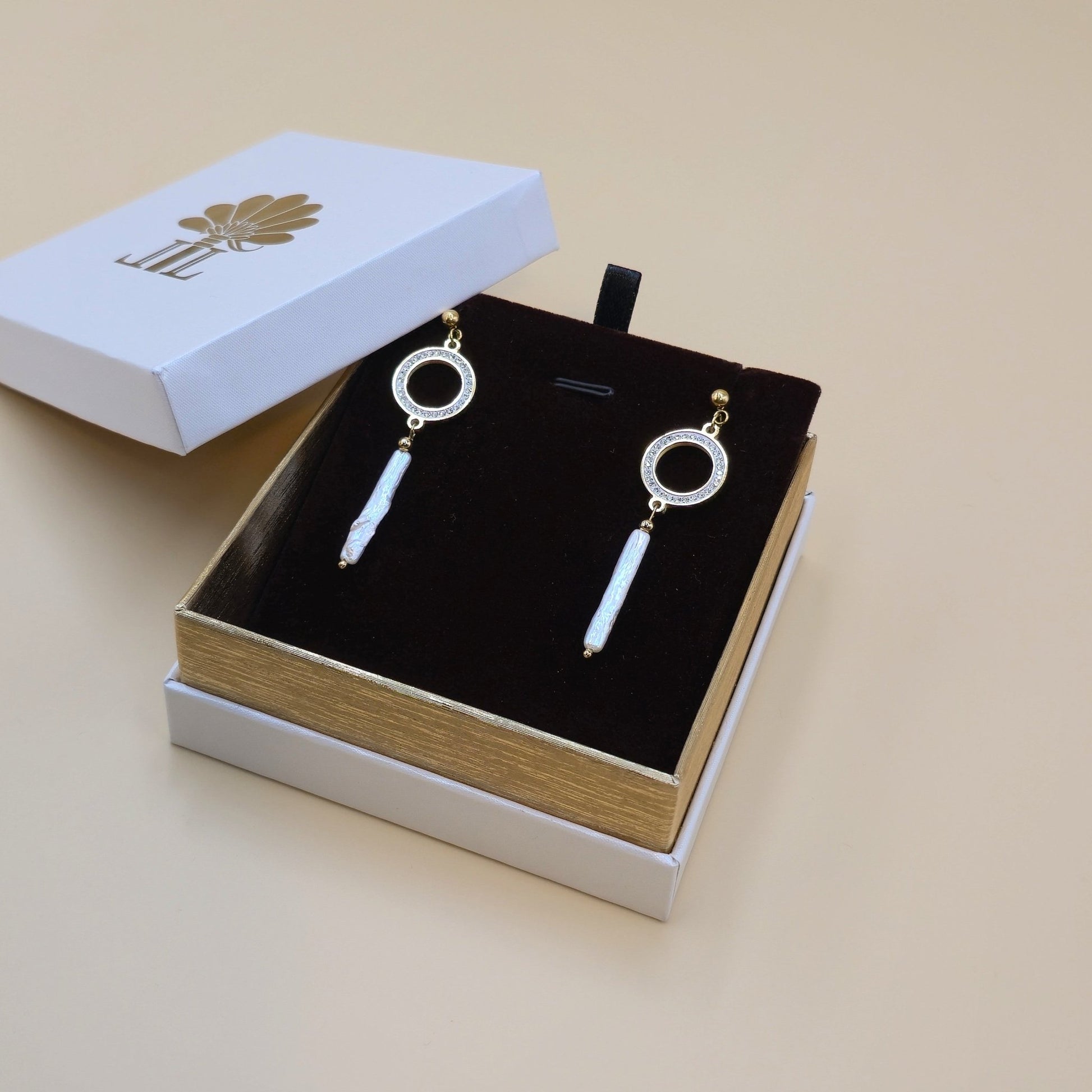 HALO GRACE EARRINGS – Lakris Jewelry