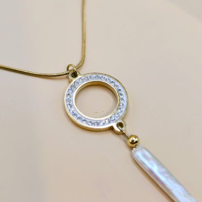 HALO GRACE NECKLACE – Lakris Jewelry