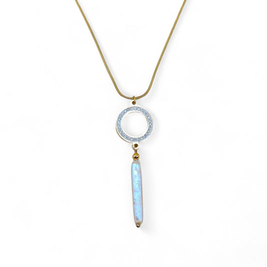 HALO GRACE NECKLACE – Lakris Jewelry