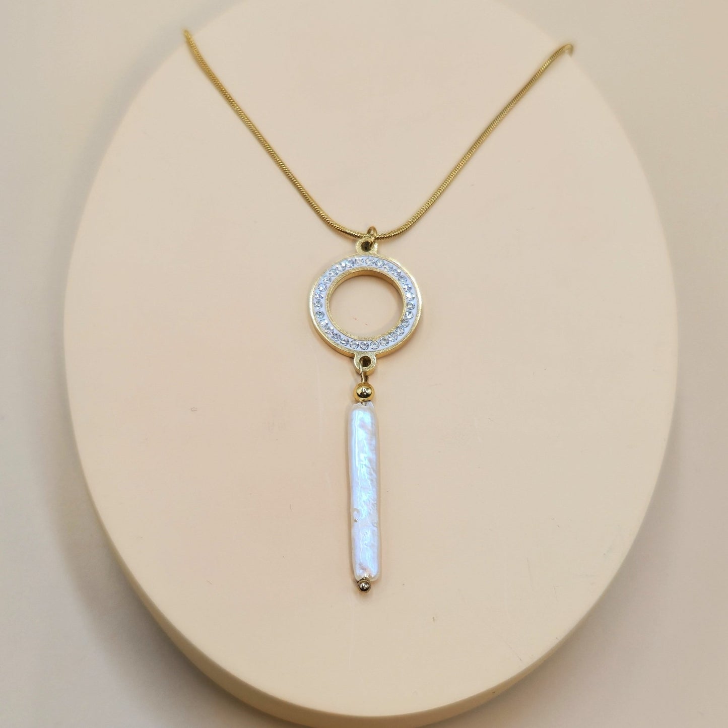 HALO GRACE NECKLACE – Lakris Jewelry