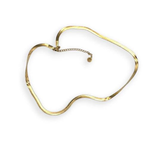 HERRINGBONE NECKLACE – Lakris Jewelry