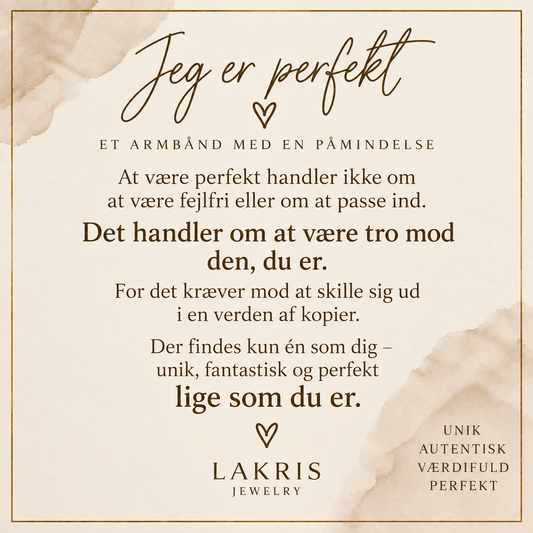 I'M PERFECT – Lakris Jewelry