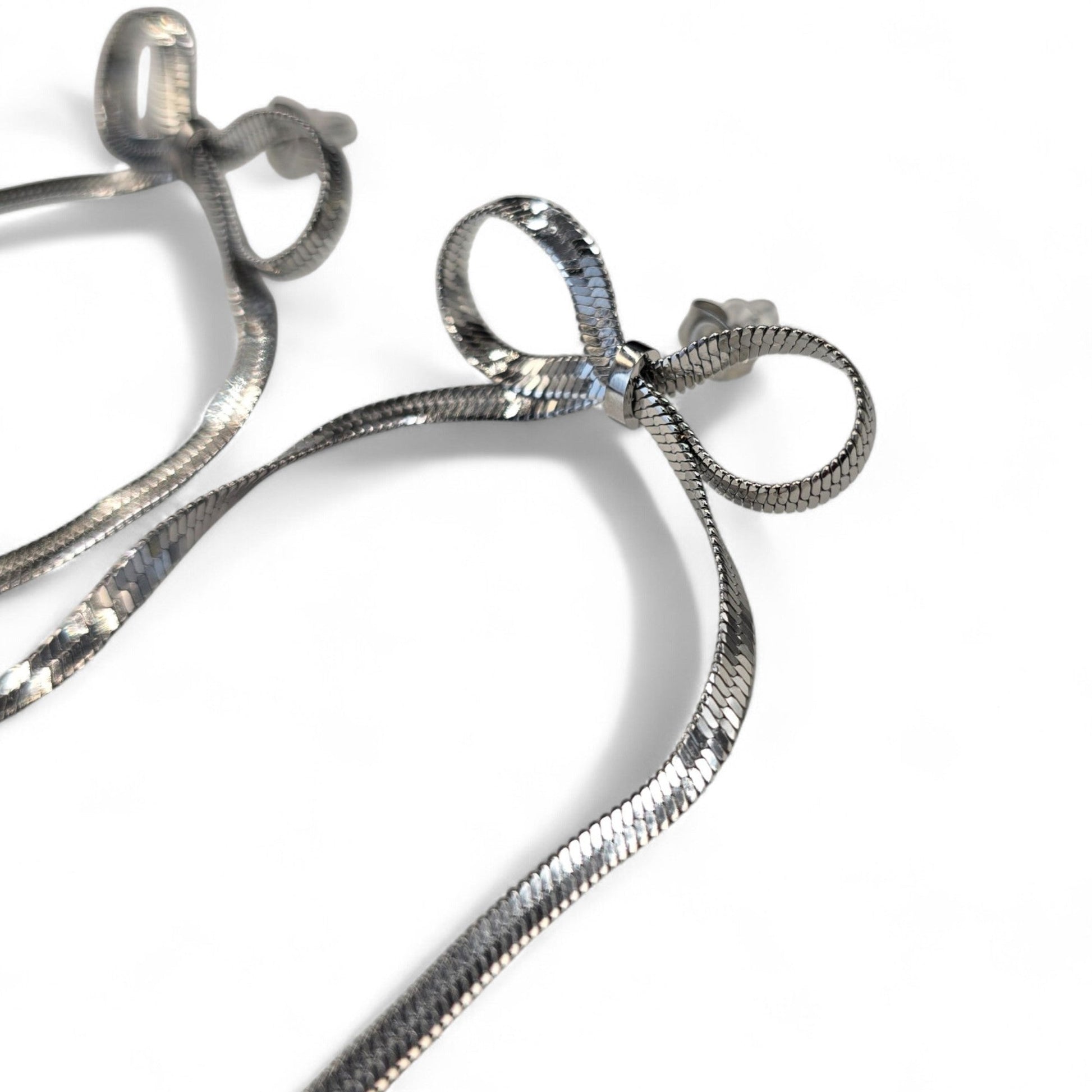 SNAKE - CHAIN BOW – Lakris Jewelry