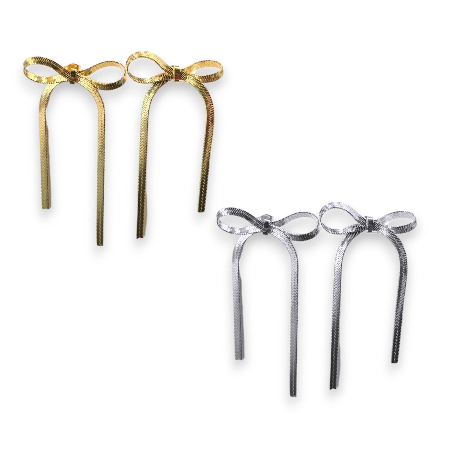 SNAKE - CHAIN BOW – Lakris Jewelry