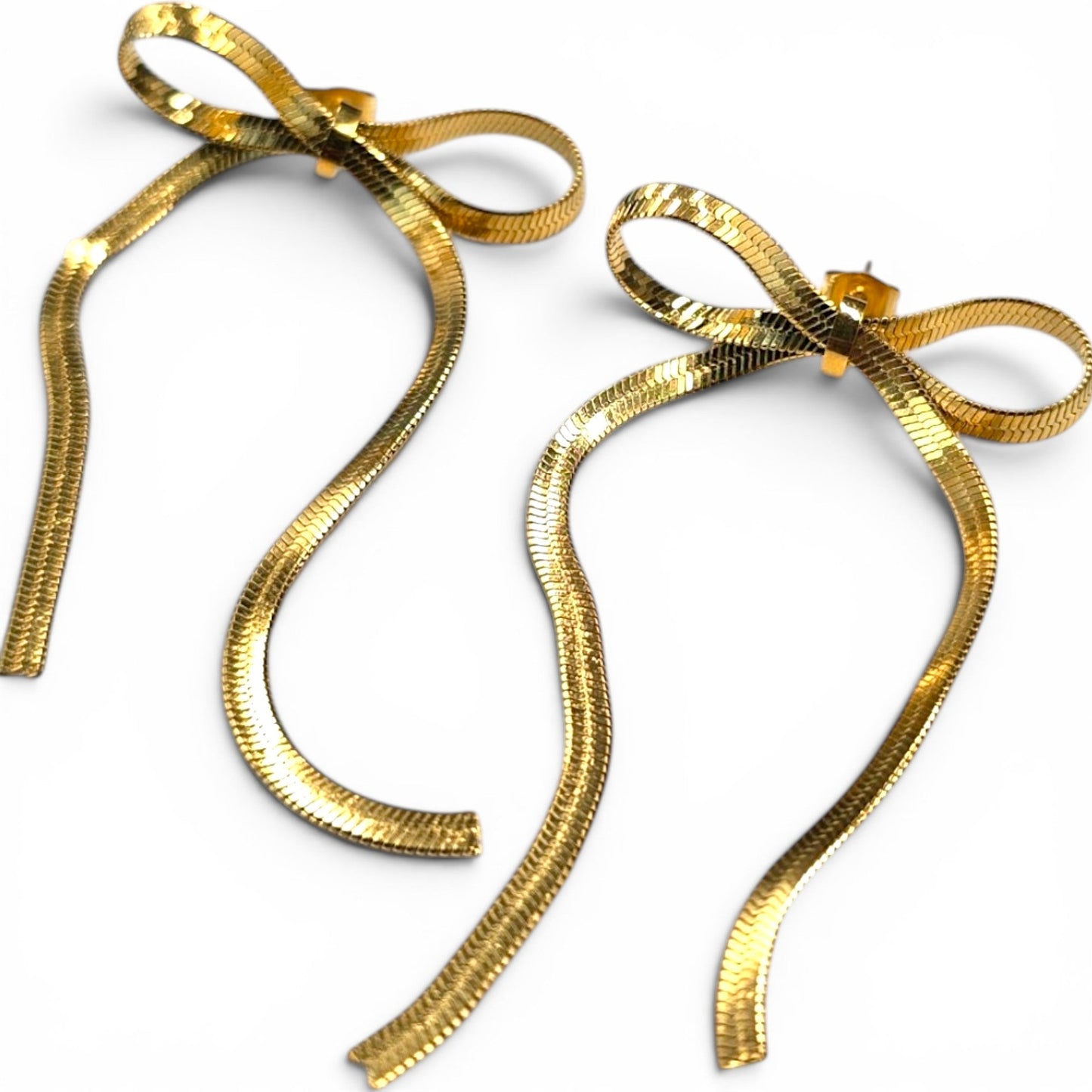 SNAKE - CHAIN BOW – Lakris Jewelry