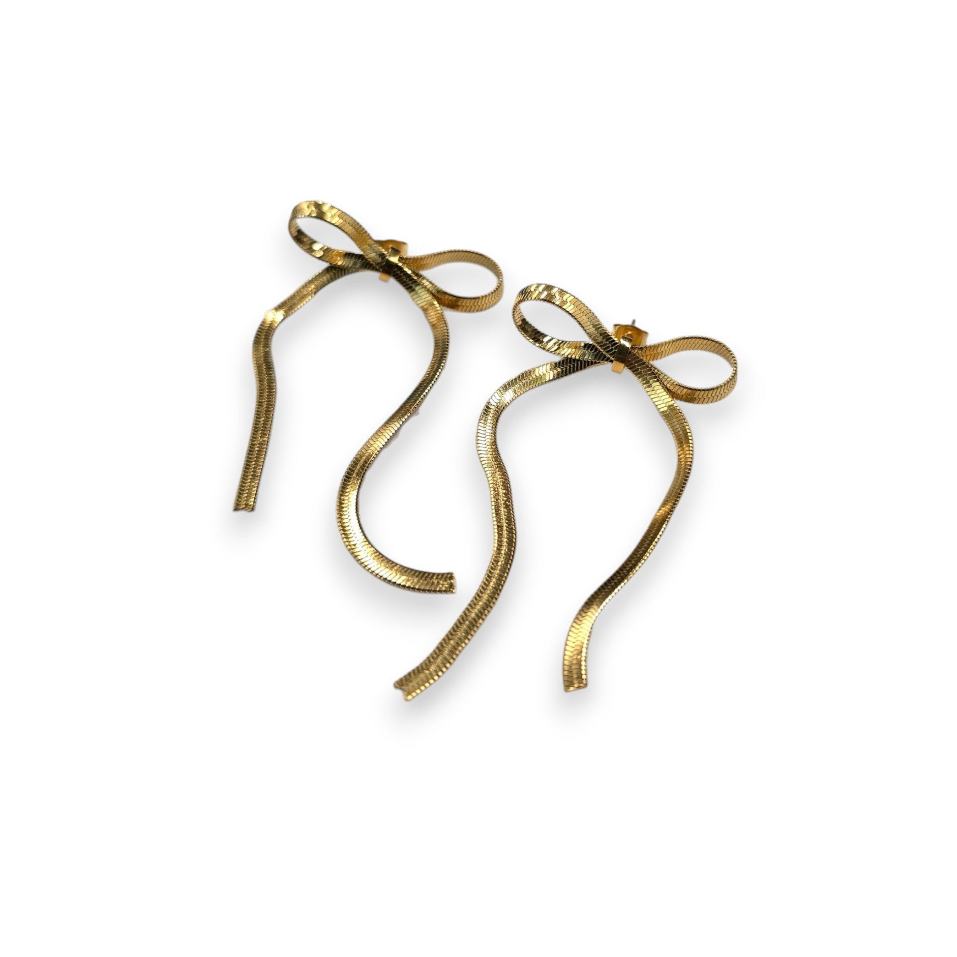 SNAKE - CHAIN BOW – Lakris Jewelry