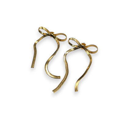 SNAKE - CHAIN BOW – Lakris Jewelry
