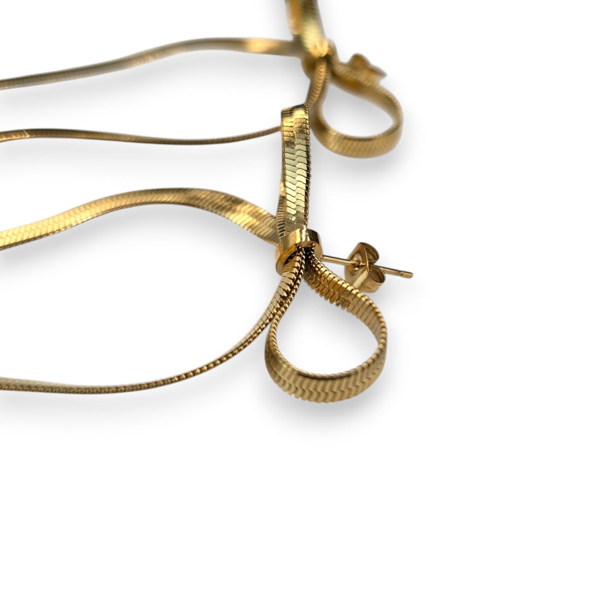 SNAKE - CHAIN BOW – Lakris Jewelry