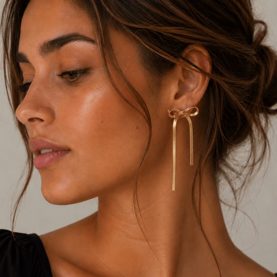 SNAKE - CHAIN BOW – Lakris Jewelry