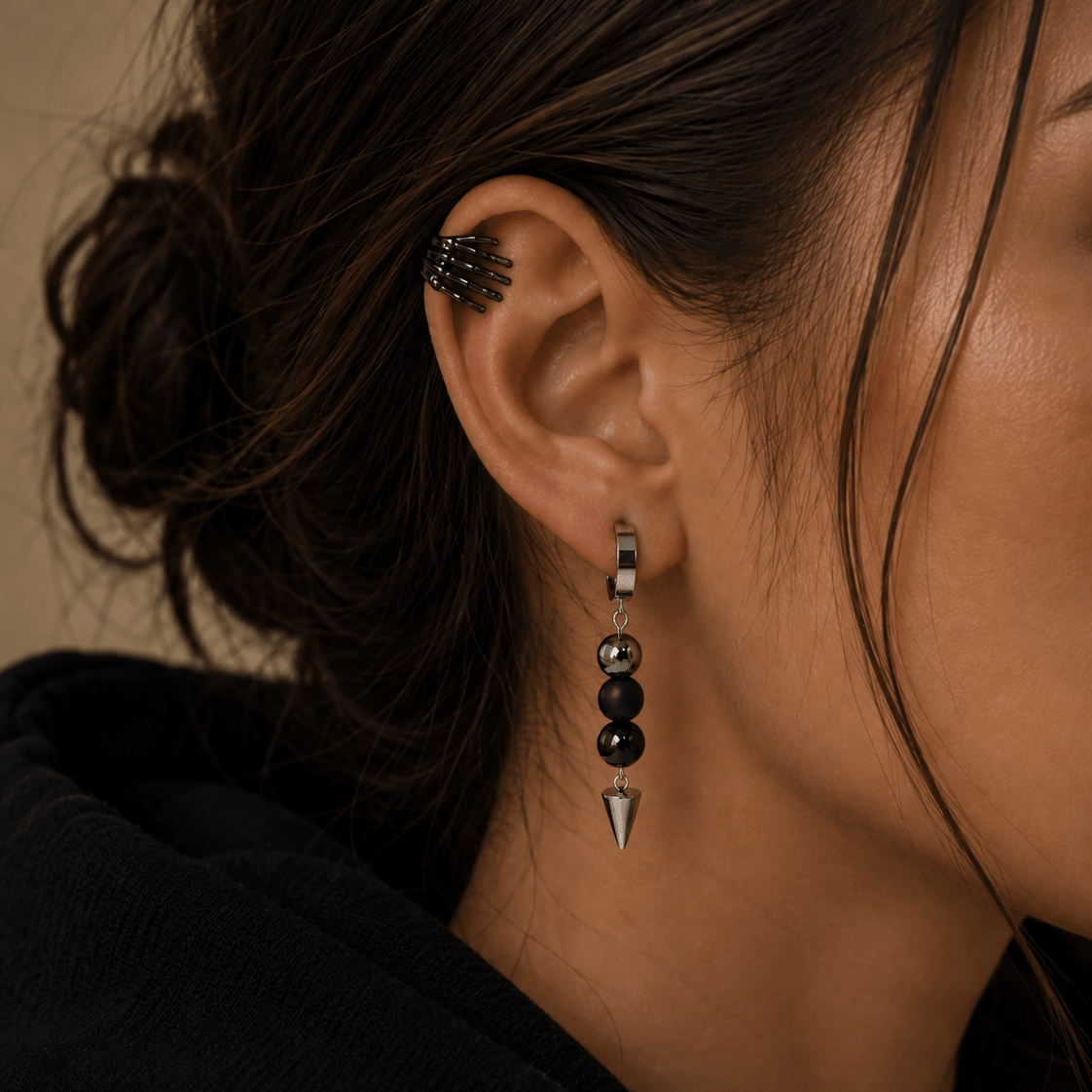 THE BLACK PANTHER EARRINGS – Lakris Jewelry