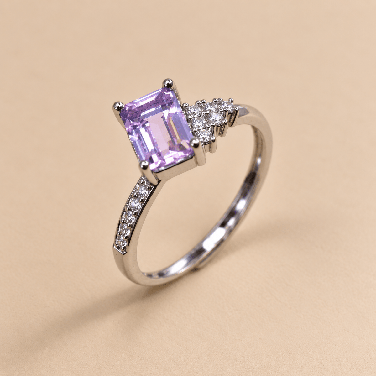 WISTERIA - AMETHYST RING – Lakris Jewelry